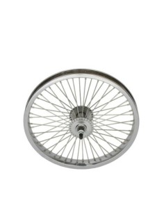 16 Steel Front Wheel 52 Spoke 14g UCP 3/8 Axle Single...